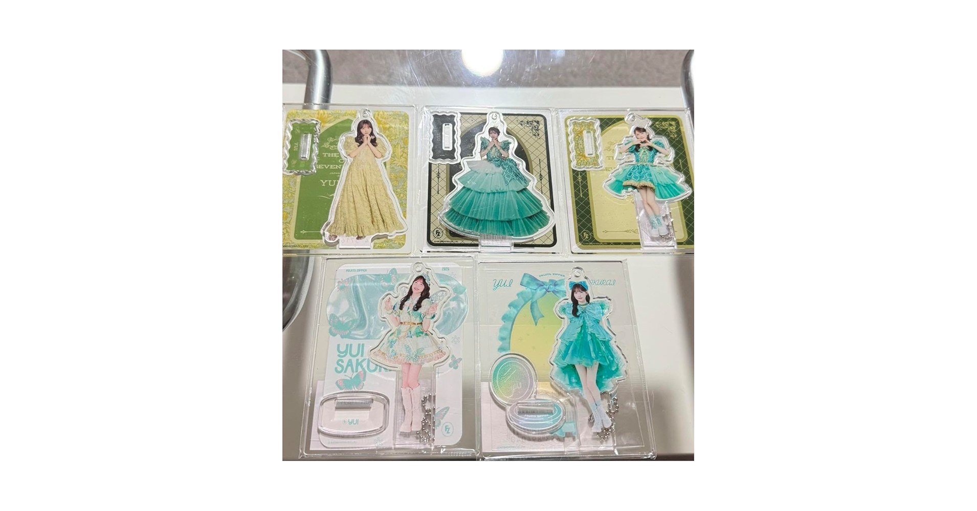 Amazon.co.jp: FRUITS ZIPPER 櫻井優衣 アクスタ5種セット O : おもちゃ