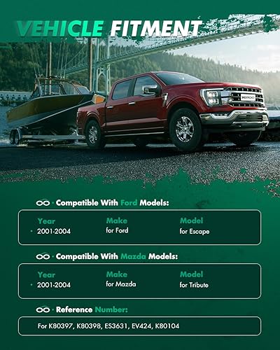 Miniatura 2 de SCITOO Kit de suspensión delantera, brazo de control inferior y rótula interior exterior de barra de acoplamiento, reemplazo de enlace de extremo de