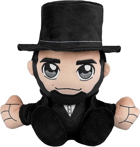 Bleacher Creatures Abraham Lincoln - Peluche Kuricha de 8 pulgadas, juguete suave inspirado en Chibi
