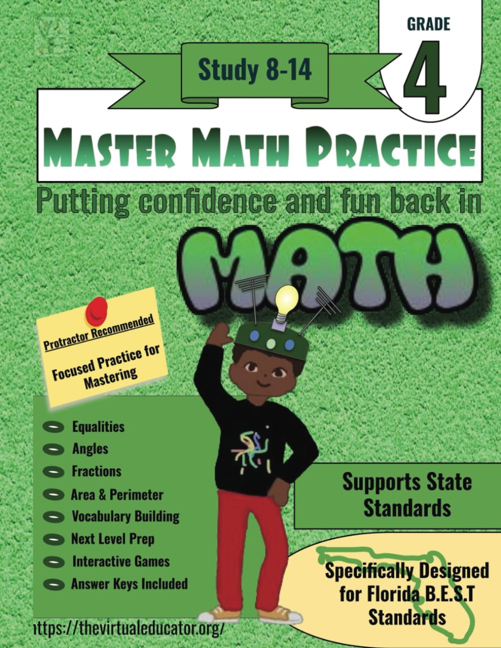 Master Math Practice: 4th Grade-Study 8-14