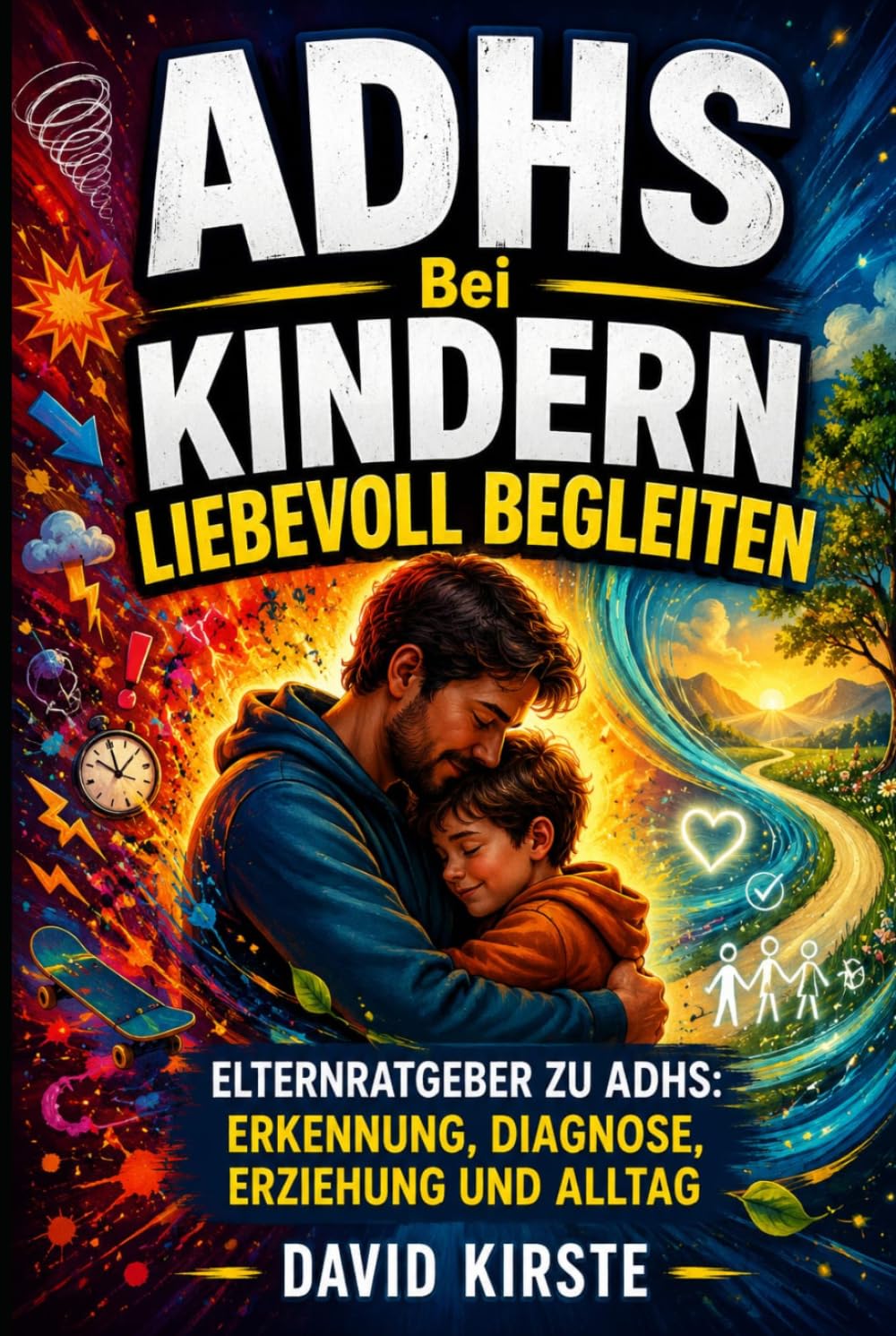 ADHS bei Kindern liebevoll begleiten: Elternratgeber zu ADHS – Erkennung, Diagnose, Erziehung und Alltag