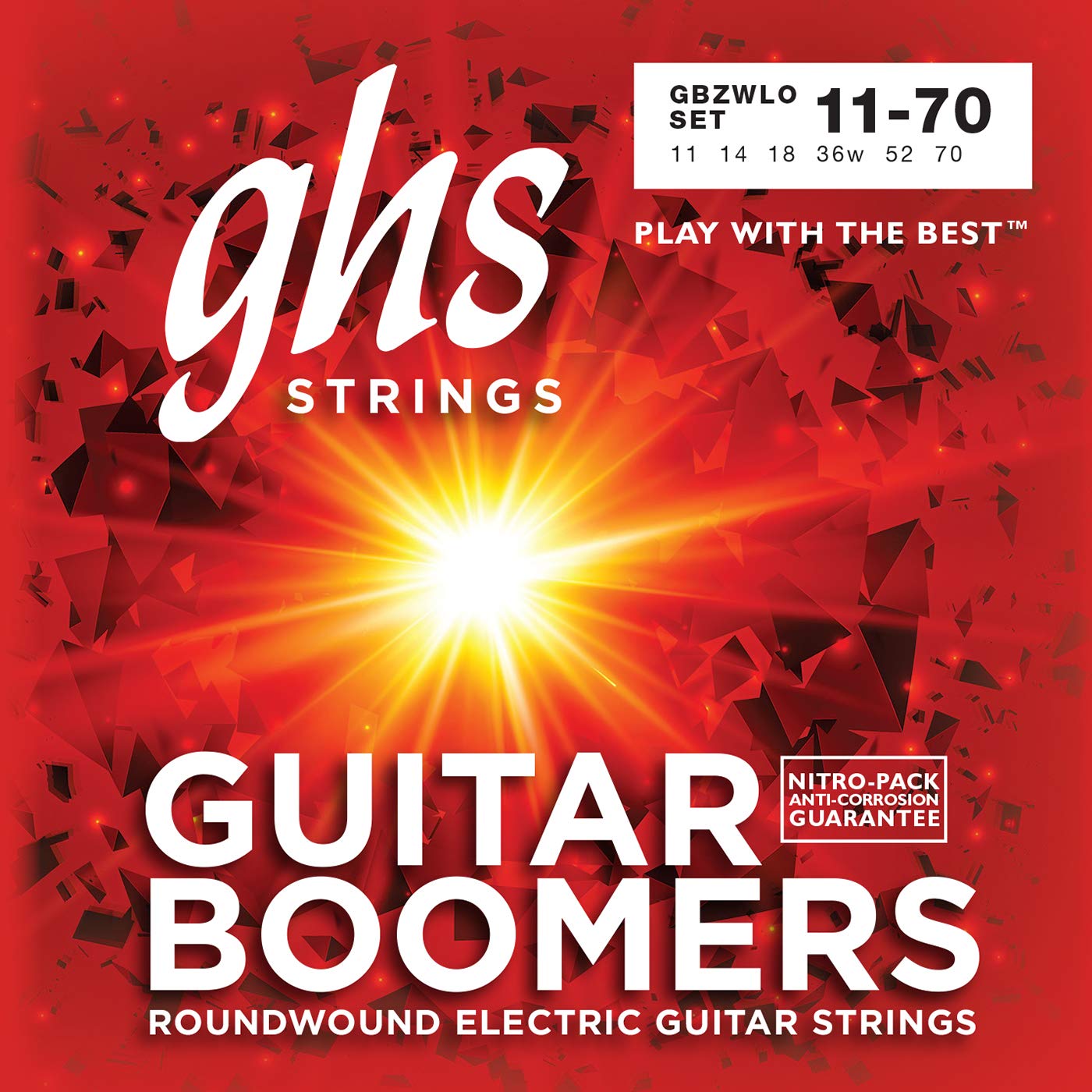 GHS Strings E-Gitarrensaiten (GBZWLO-10 SET)