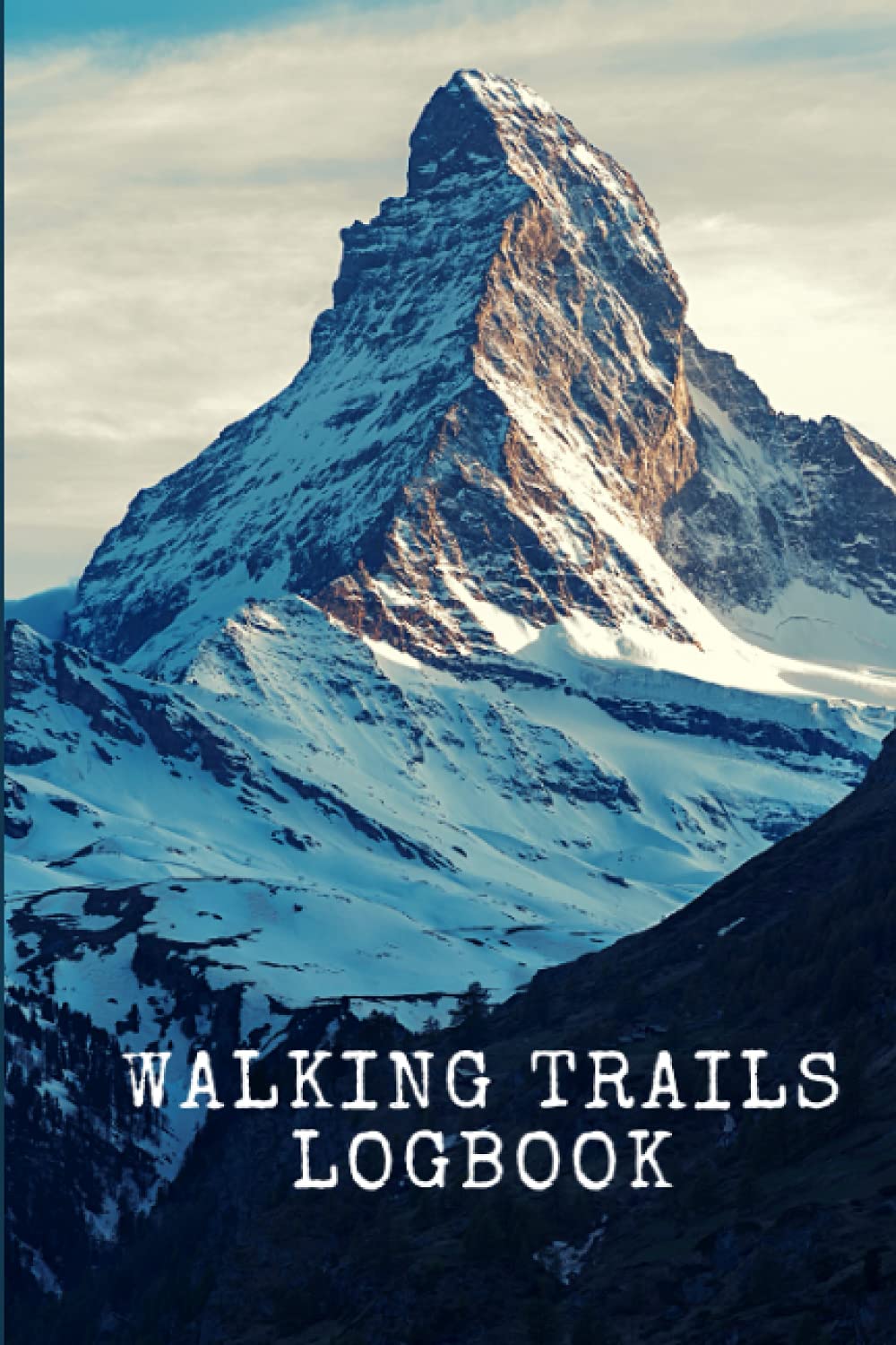 Walking Trail: Hiking Journal and Logbook to Write In With Prompts Nice Hiking Gift for who like outdoor activities