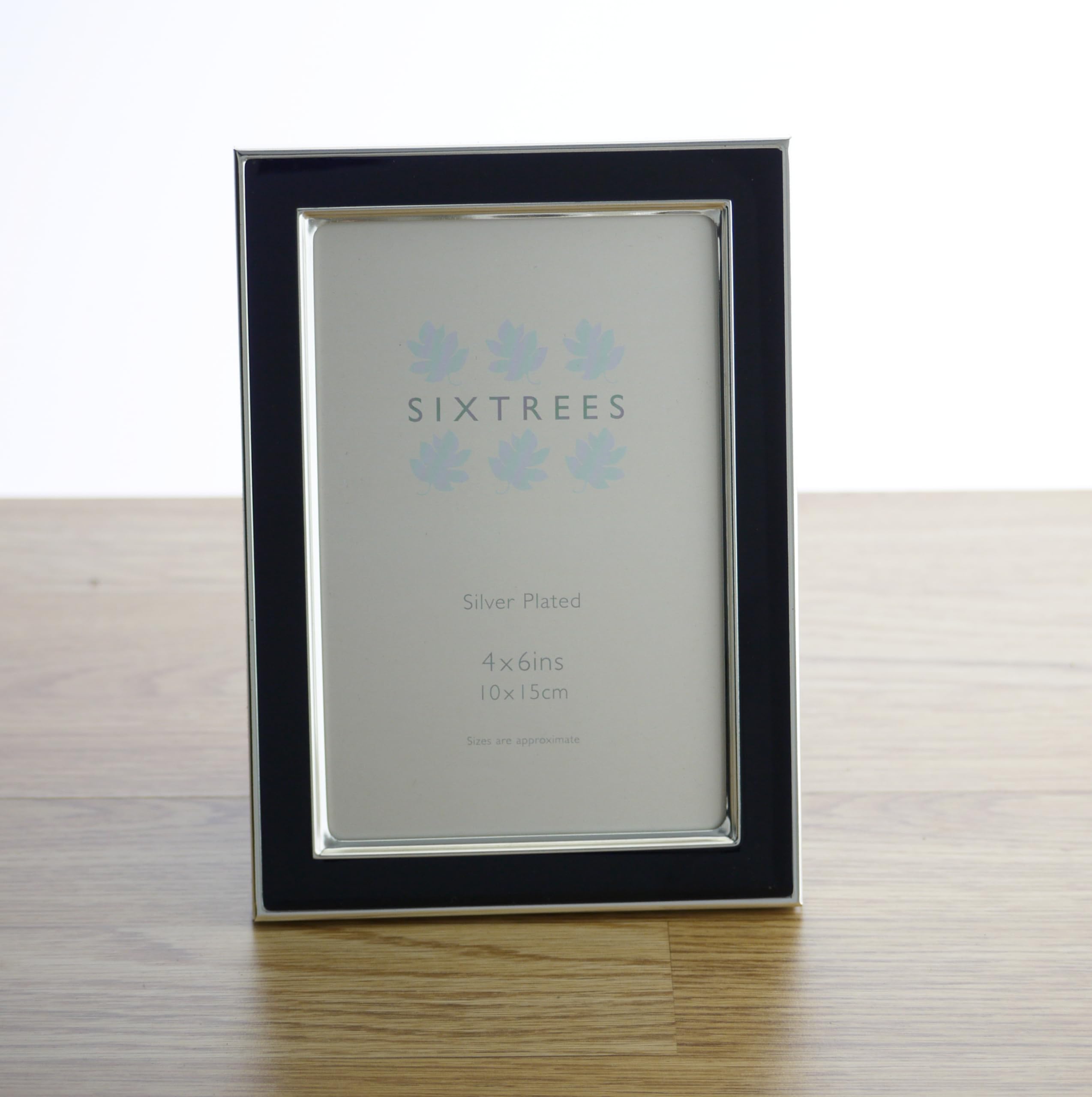 Kew Sixtrees 2-695-46 Silver Plated and Very Dark Denim Blue