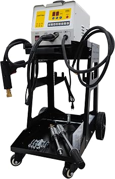 Steel Dent Pulling Machine Car Repair Spot Dent Puller Vehicle Dent Repair Intelligent/Manual Dual Mode Body Dent Pull Tool Kit 110V