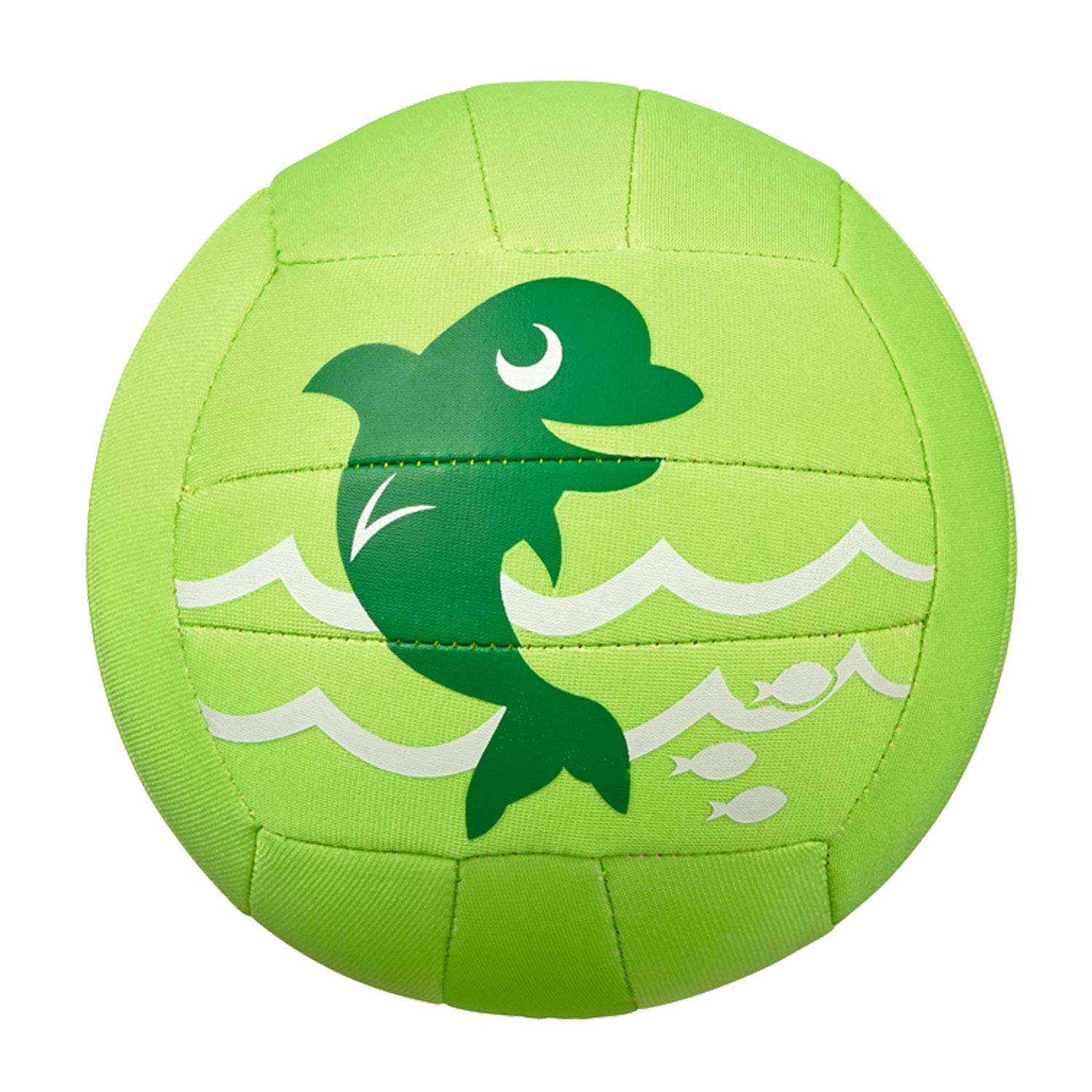 Beco Unisex Youth Sealife Neoprene Ball, Neoprene ball., 95962, Green, STK