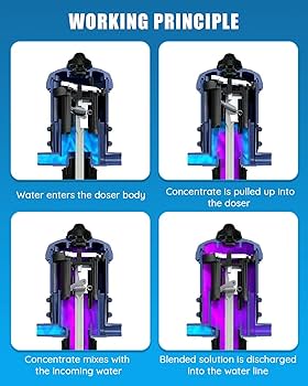 Amazon.co.jp: NEWTRY 液肥混入器 0.4％-4％ 薬注ポンプ 比例