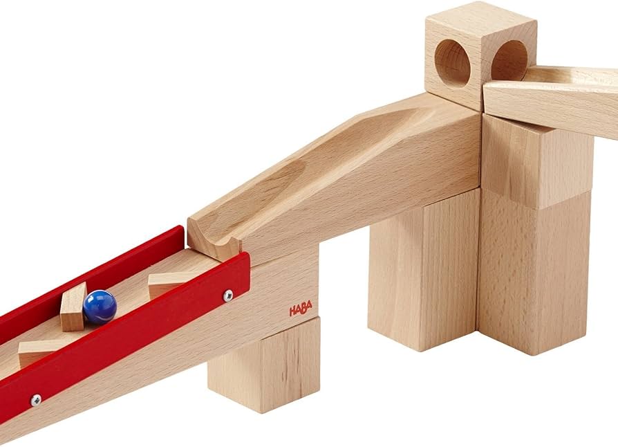 あ*お様 美品　HABA Kugelbahn　基本セット　ハバ　クーゲルバーン Amazon.co.jp: ハバ 組立クーゲルバーン 基本セット 1136 : おもちゃ
