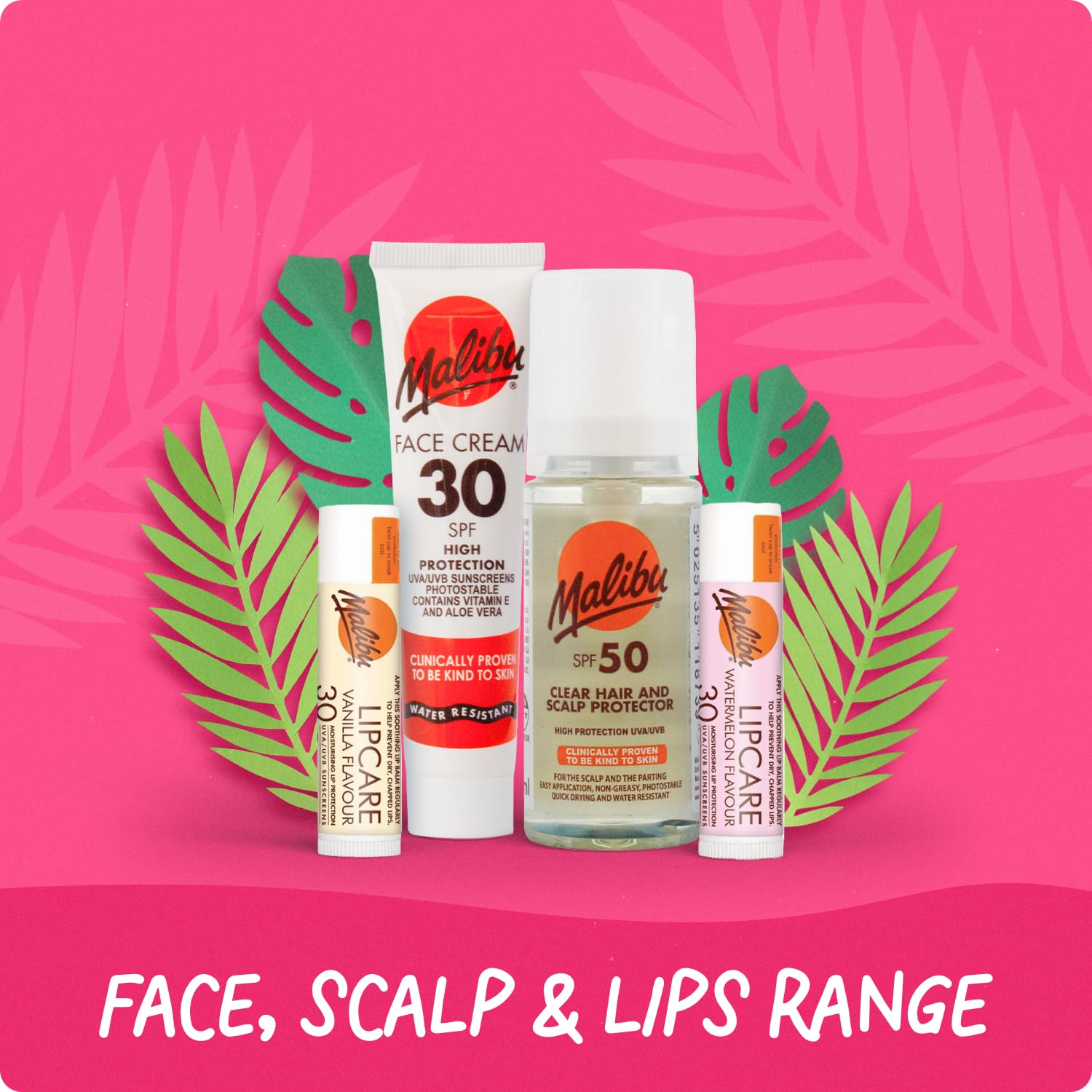 Malibu Face Lotion Plus Lipbalm with SPF30