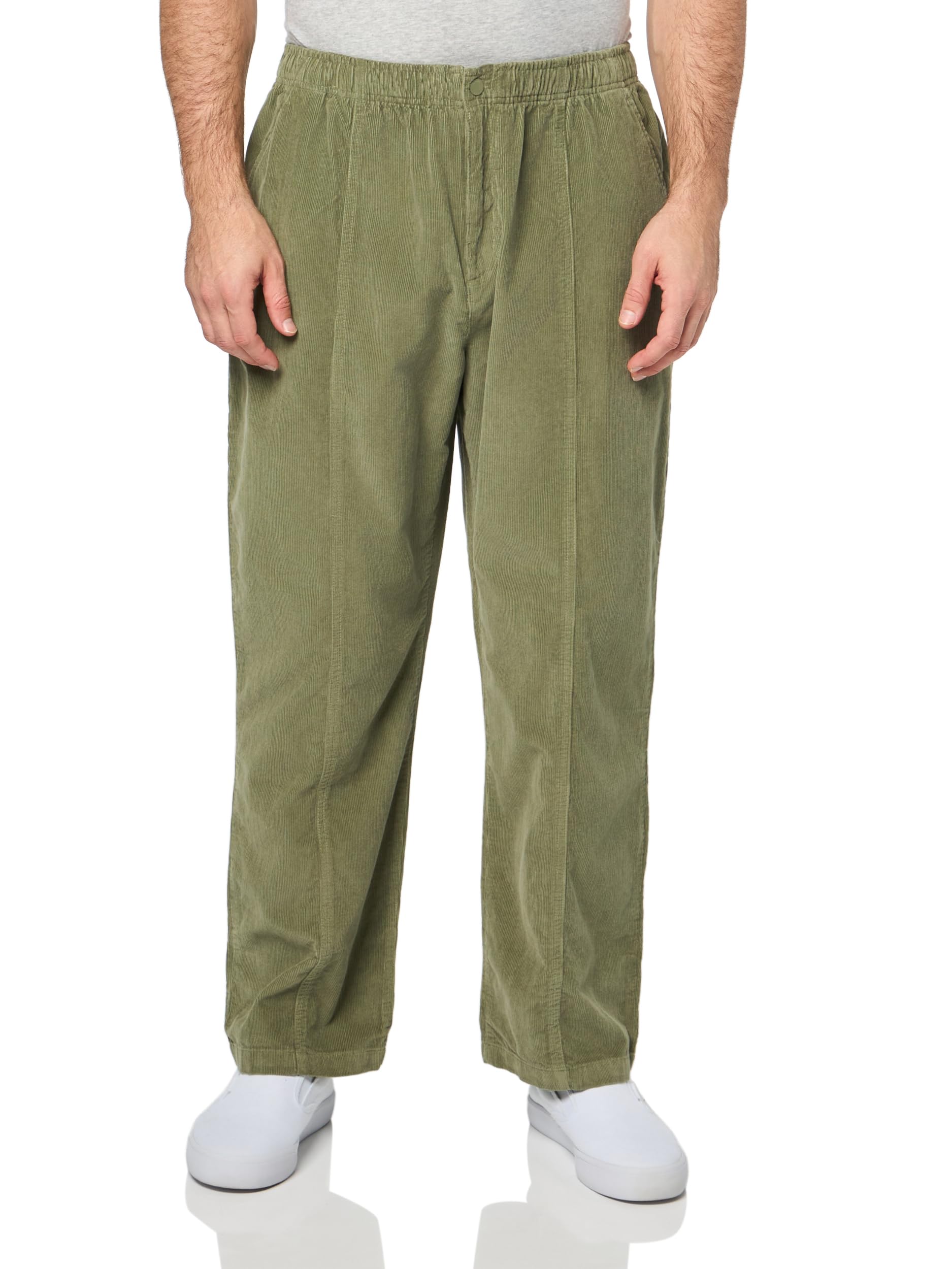 Lacoste Mens Core Collection Straight Fit Corduroy Trousers