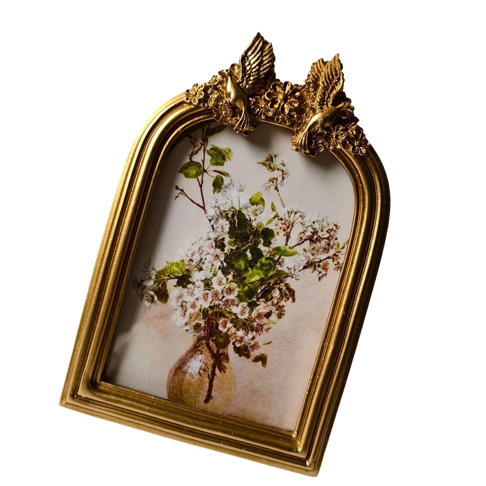 Kaeltsyn Ornate Photo Frame for Tabletop Wall Display, Decorative Home Gallery Art Ornate Decorative Art