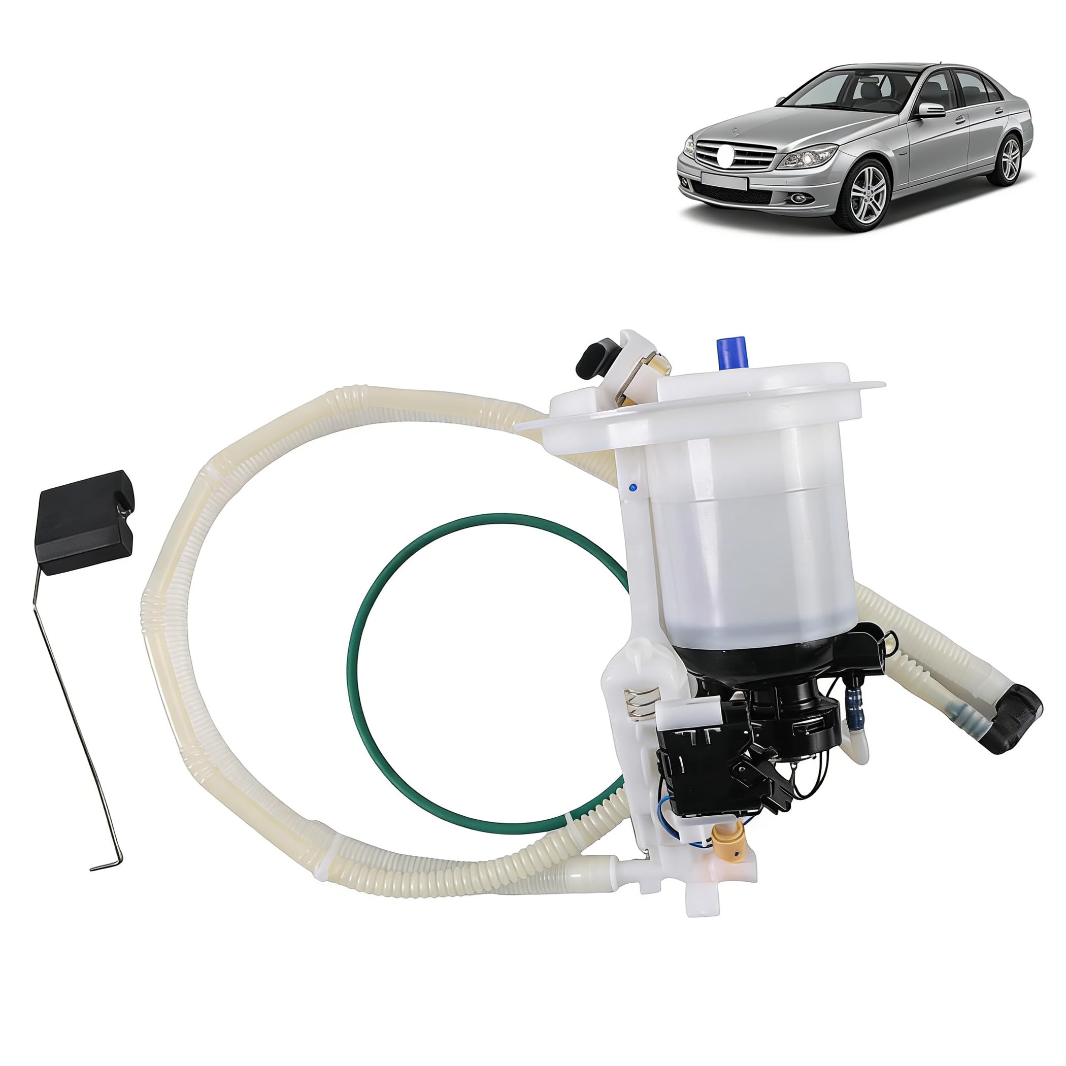 Photo 1 of DEEGOOLY A2044701494 Left Driver Side Fuel Pump Level Sending Unit Fit for Mercedes-Benz C300 C350 E350 E550 GLK350 2008-2012 3.0L 3.5L 5.5L Replace for 2044701494