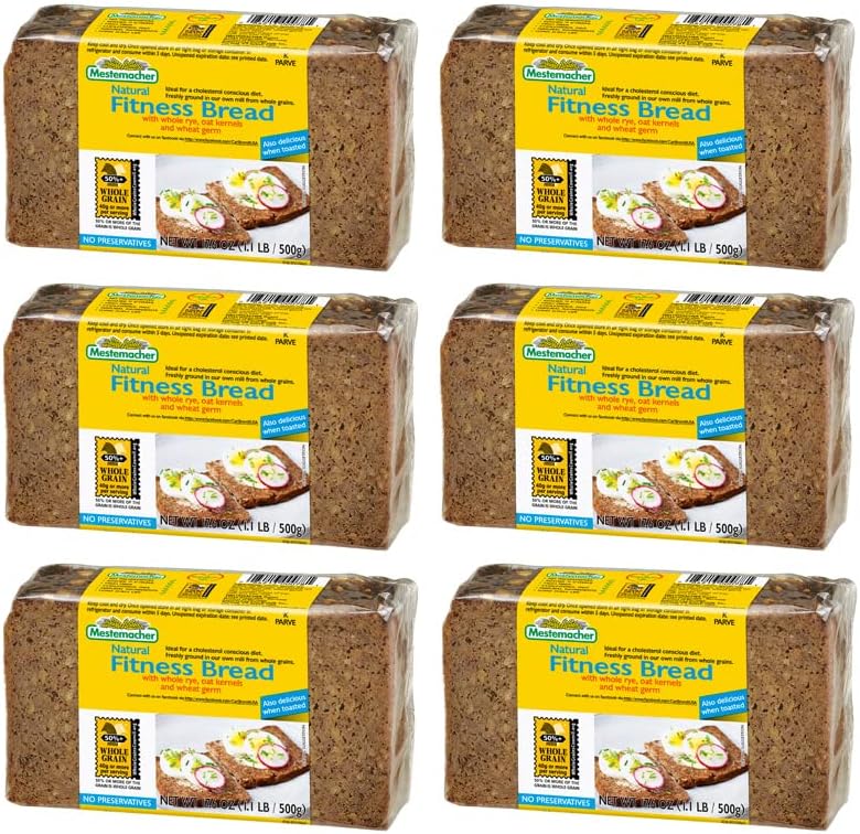 Whole Grain Bread (Fitness, 17.6 oz, pack of 6)