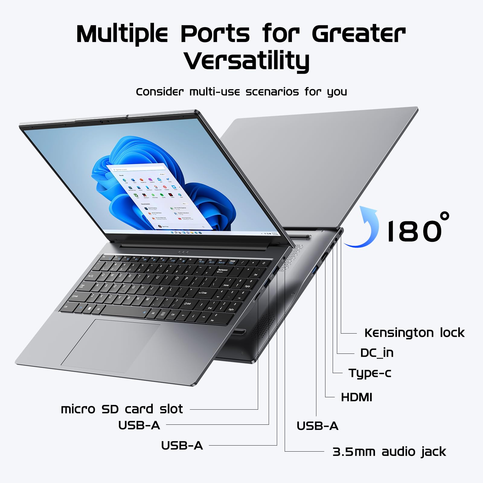 Amazon.co.jp: HYPERSTRIX 15.6インチ ノートパソコン 2イン1、Win 11