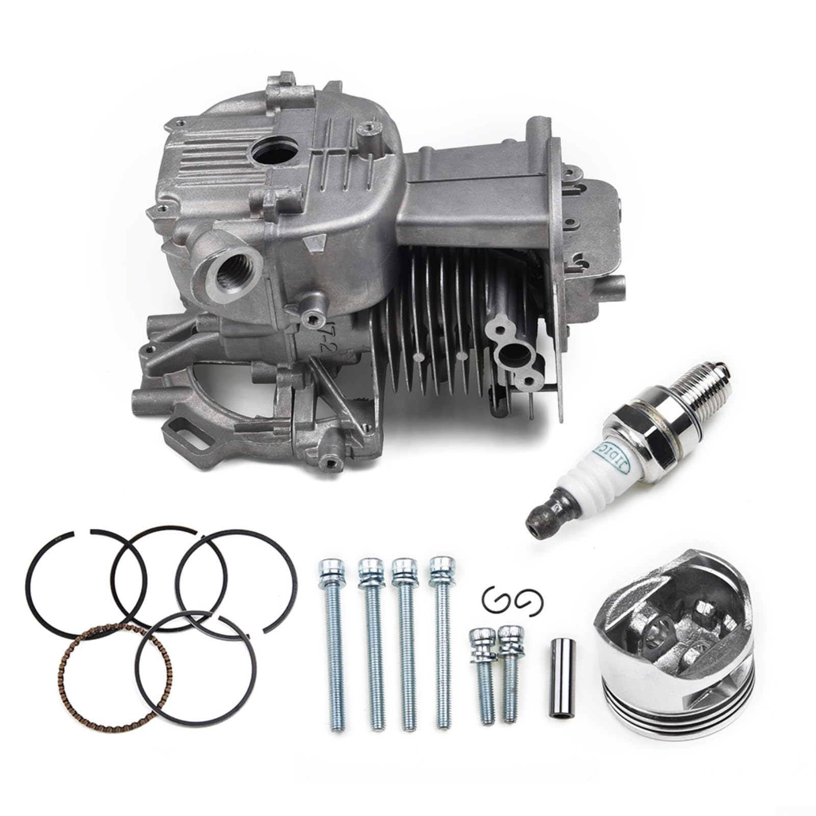 Kit di montaggio pistone cilindro da 39 mm, parti di ricambio per tosaerba Honda GX35 GX35NT, con guarnizione per anello di fissaggio