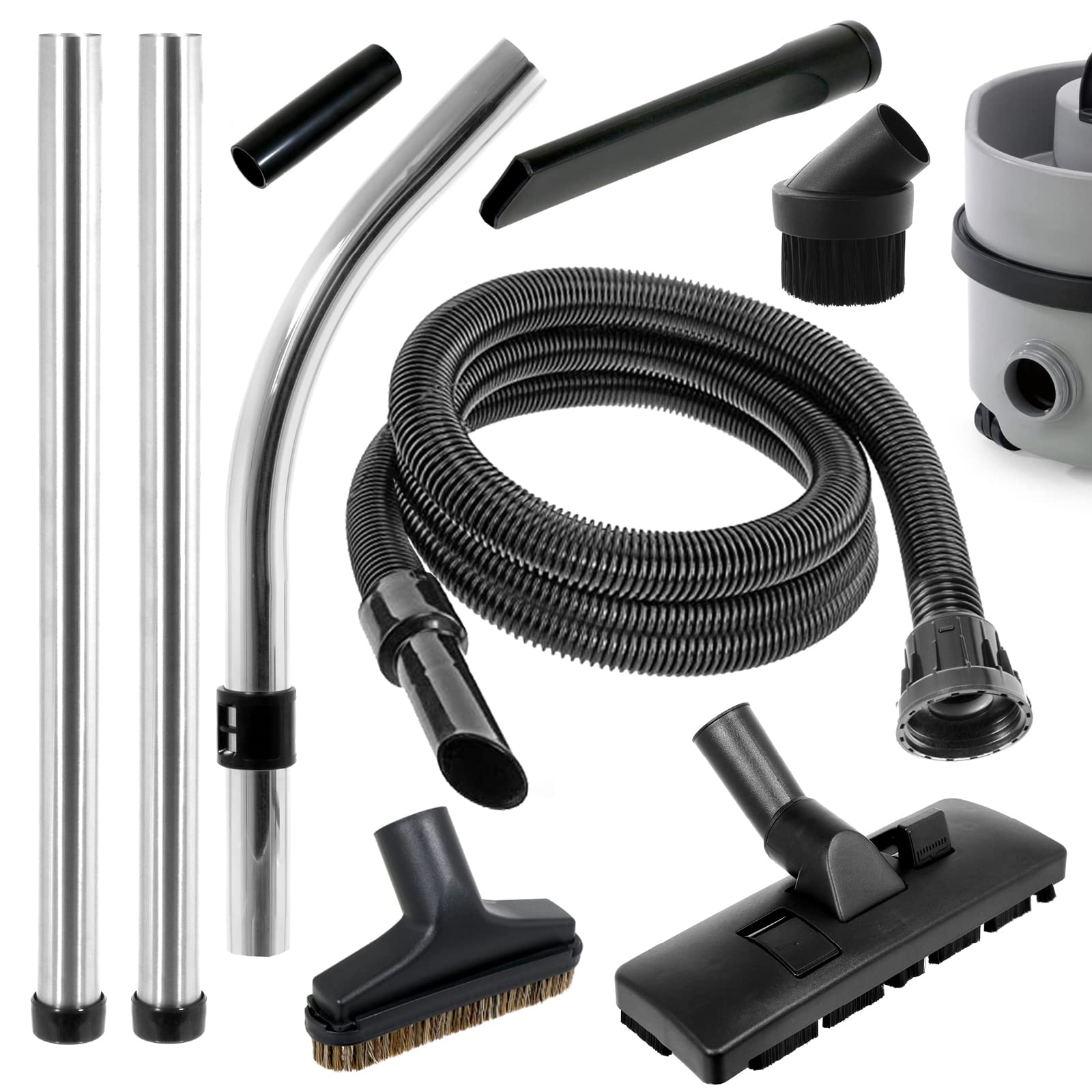 Spares2go Complete 2.5m Tool Kit for Numatic Henry HVB160 HVR160 Hetty HET160 Cordless Vacuum Cleaner