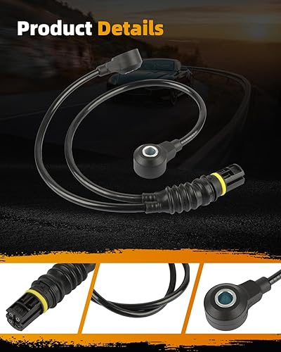 Miniatura 5 de ROADFAR Detonaiton Knock Sensor se adapta a 320i para 323Ci para 323i para 325Ci para 325i para 325xi para 328Ci para 328i para 330Ci para 330i para