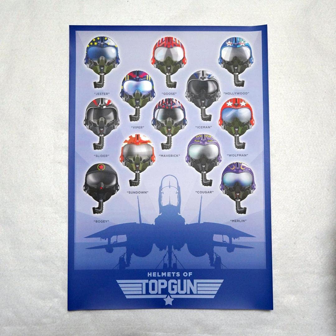 Amazon.co.jp: トップガン 1986 コールサイン ヘルメット アート