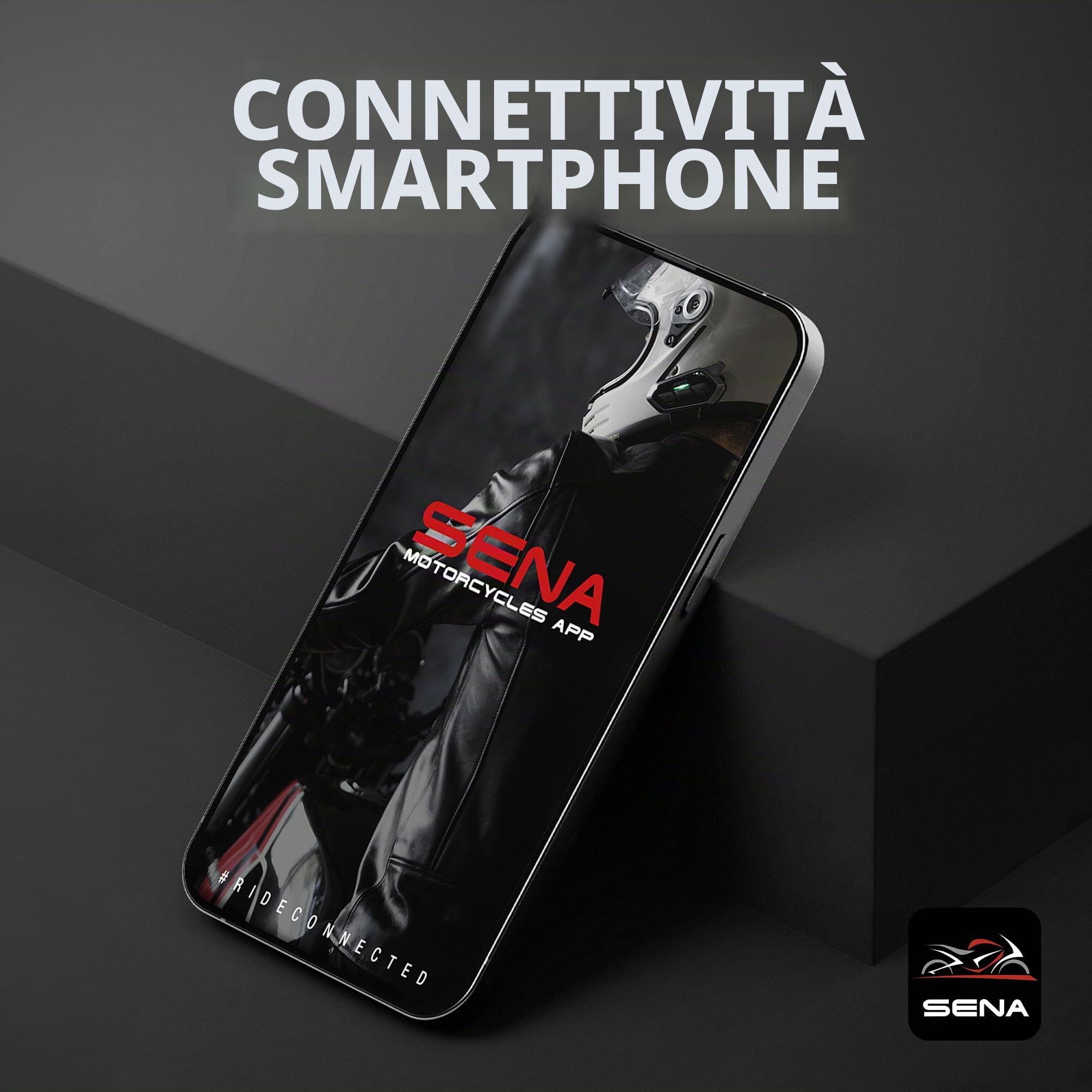 Sena 5R LITE Interfono Bluetooth HD a due vie per moto, Confezione Doppia