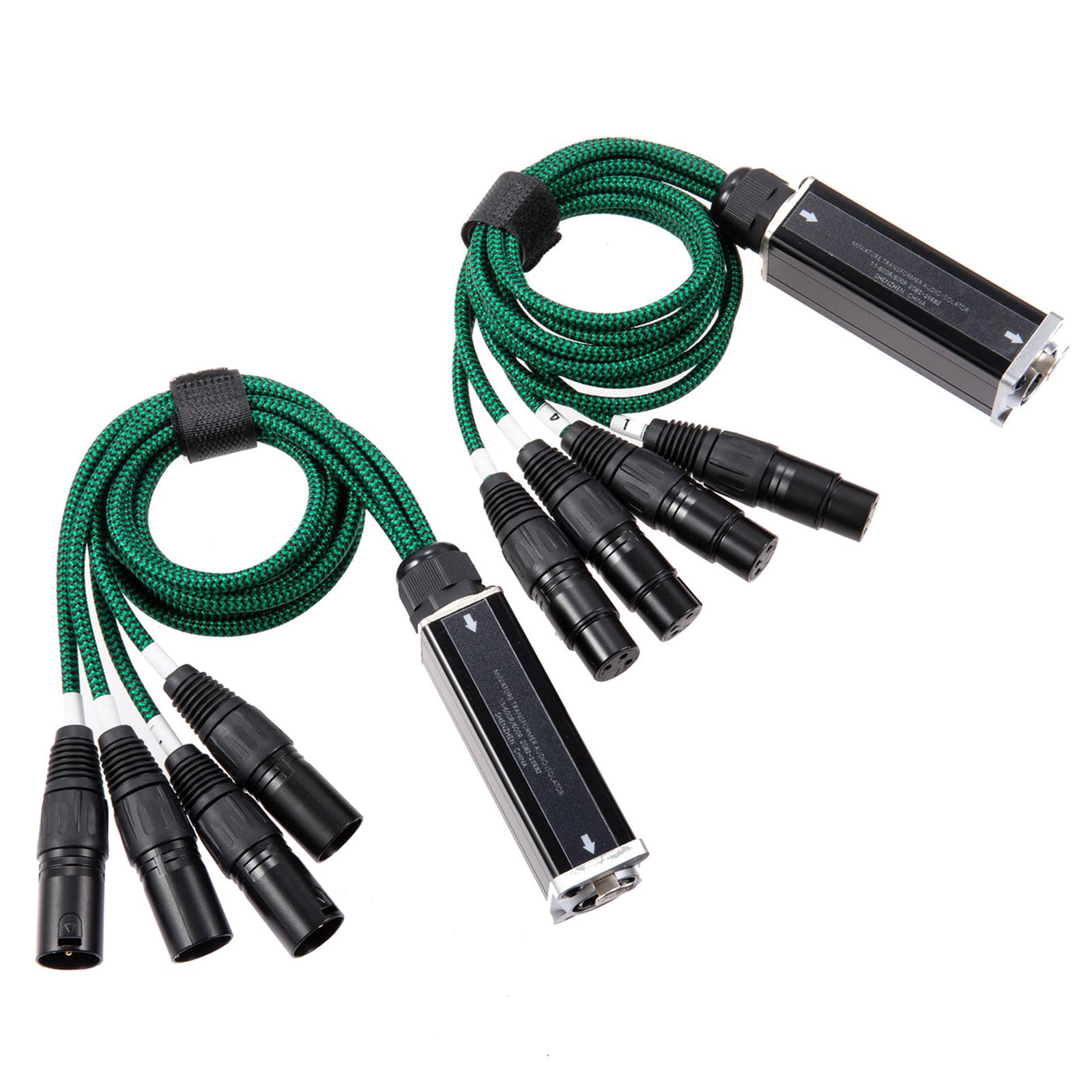 4Channel 3Pin Snake Multi Net Snake Ricevitore a Singolo Cavo 4 Canali Ricevitore per Illuminazione Fase