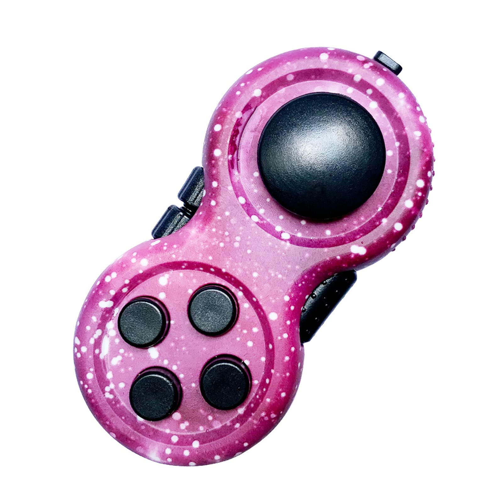 Fidget Pads Toy with 9 Fidget Functions,Fidget Controller Pad Toy Stress Reducer Fidget Toy Fidget Buttons Hand Shank Fidget Dice Cube Depression Pad Toy for Kids Adults Stress Relief, ADD,Autism,ADHD