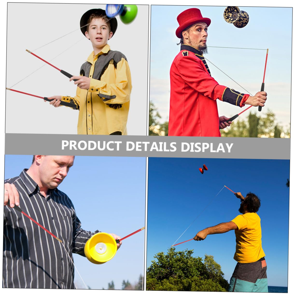 ディアボロ2個セット ガムテープ 紐 スティック付き Amazon | amleso