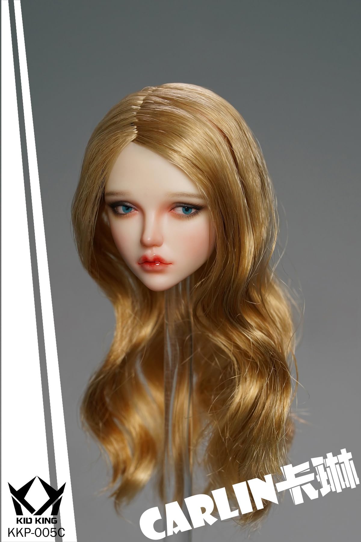 Amazon | [Tbmodel ] KID KING 1/6 フィギュア用 美少女 CARLIN 可動目