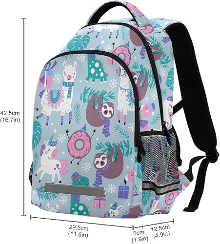 Miniatura 5 de senya Mochila de dinosaurio amarillo para estudiantes, niños y niñas, mochila escolar de viaje, Animales (Animals), Personalizado