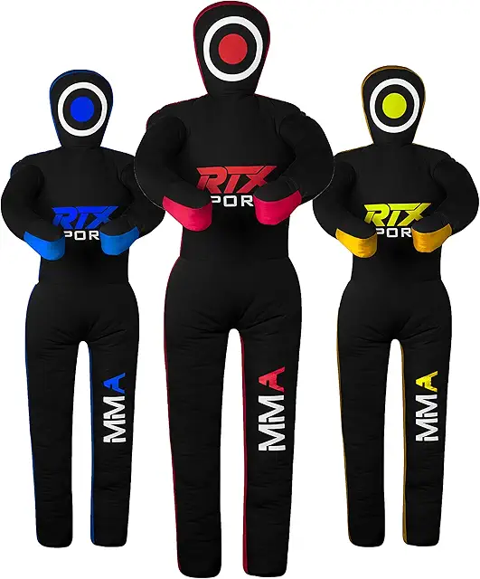 RTX MMA Grappling Dummy - Ungefüllter Kampfsporttrainingspartner für BJJ, Judo & Wrestling