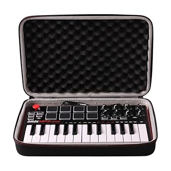 AKAI MPK mini play と専用ケース Amazon.com: LTGEM Hard Case for Akai Professional MPK Mini