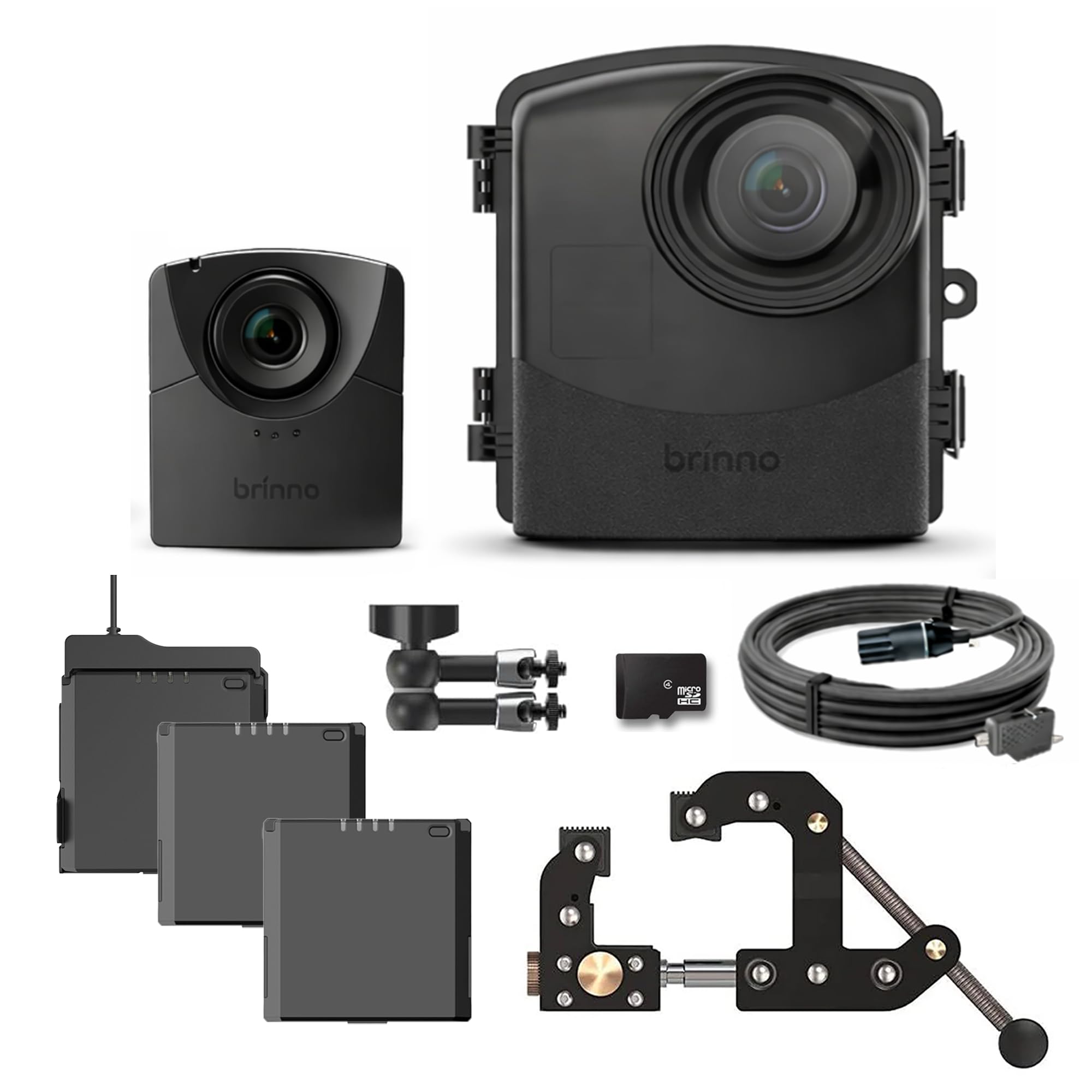 Brinno BCC2000Plus Construction Time Lapse Camera Bundle with APB1000