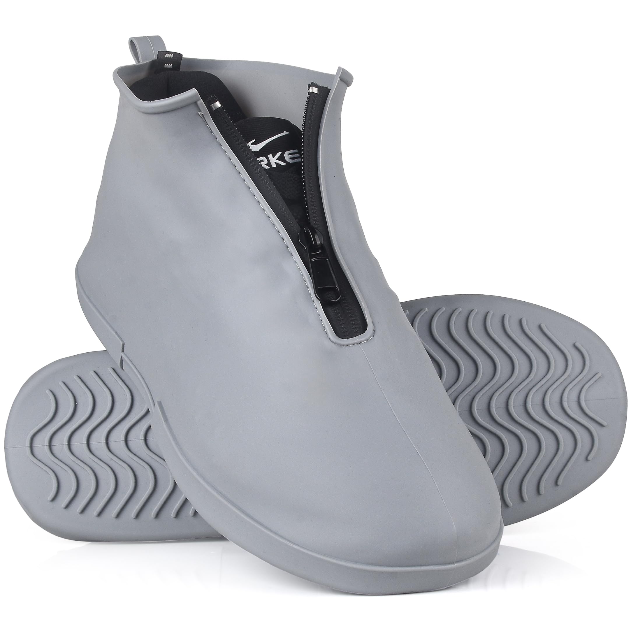 Waterproof Shoe Covers Slip-Resistant Overshoes Newly Upgraded and Latest Model for Men Women, Reusable Rain Boots for Outdoor, Cycling, Hiking, Work