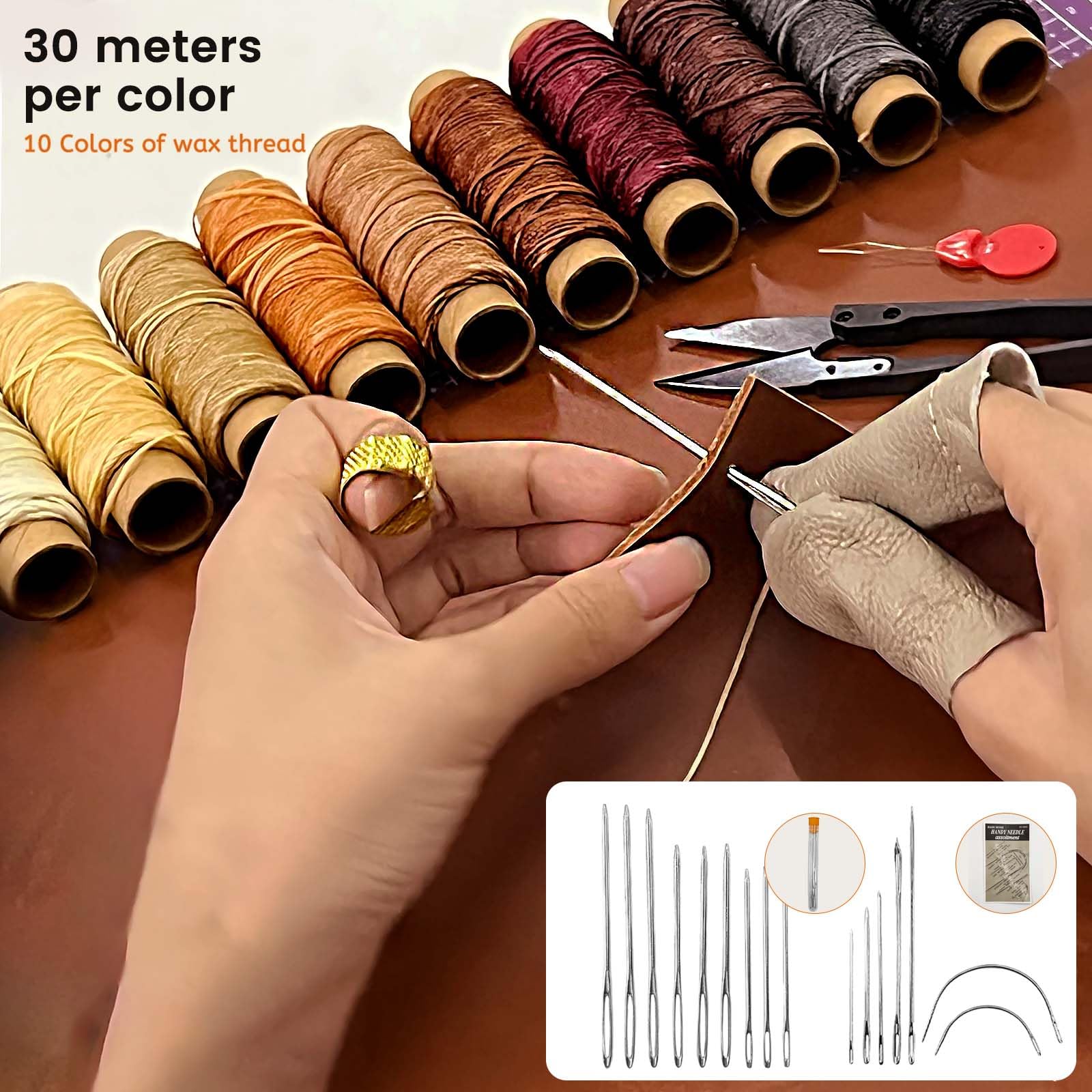 Daily Treasures Zestaw do szycia skórzanego
