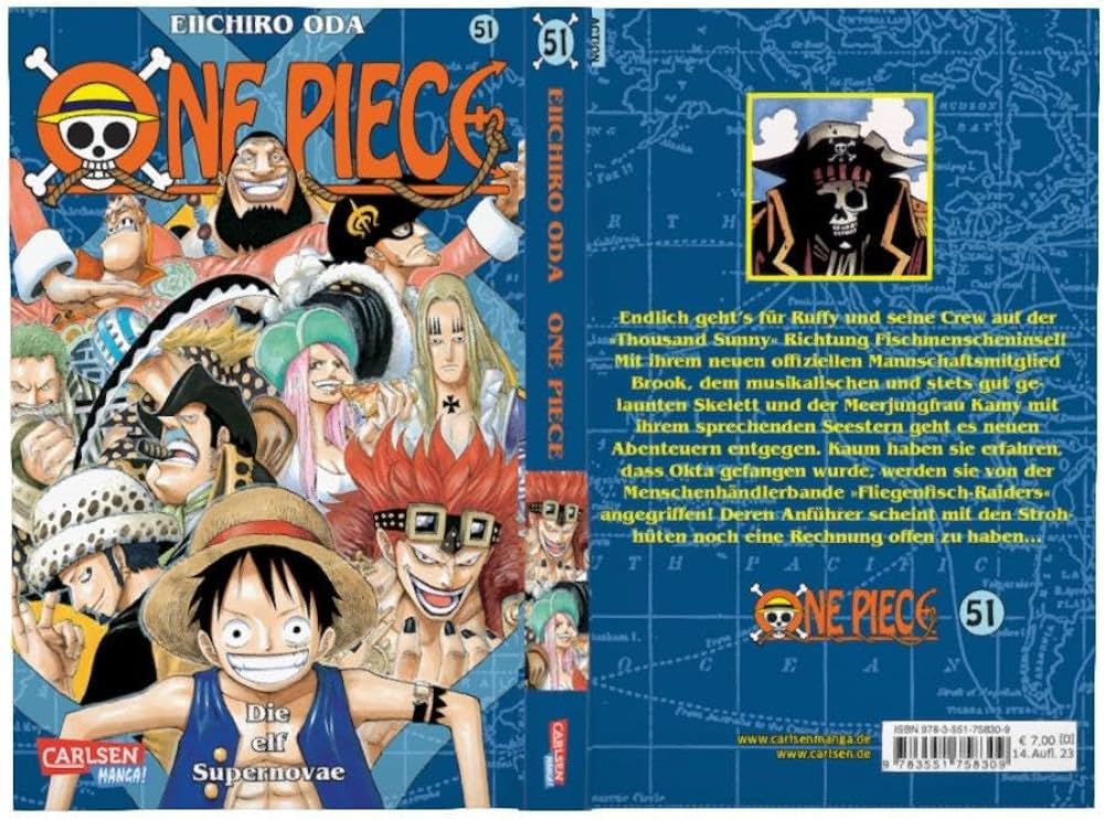 One Piece 51. Die elf Supernovae: Piraten, Abenteuer und der