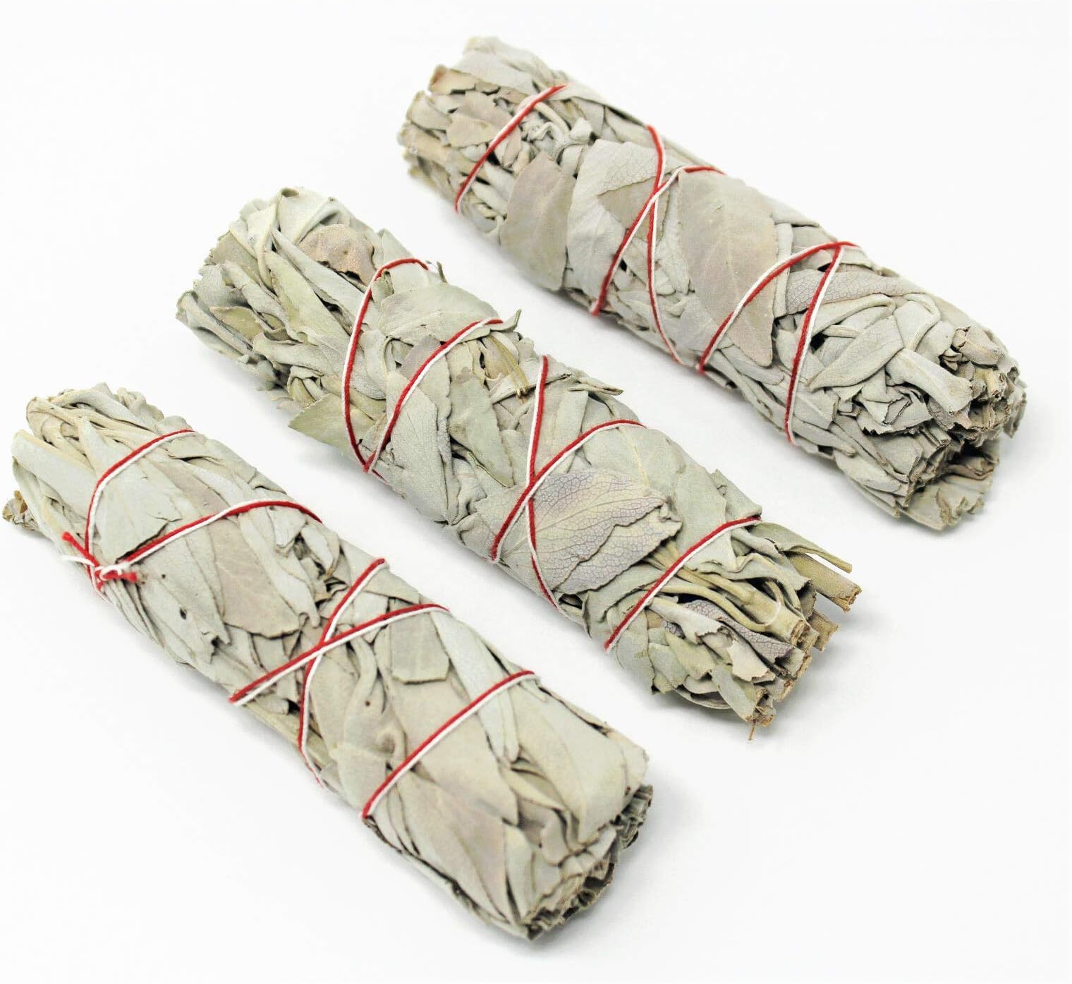 EarthWise Aromatics White Sage Smudge Sticks - 100% Natural Sustainably Harvested