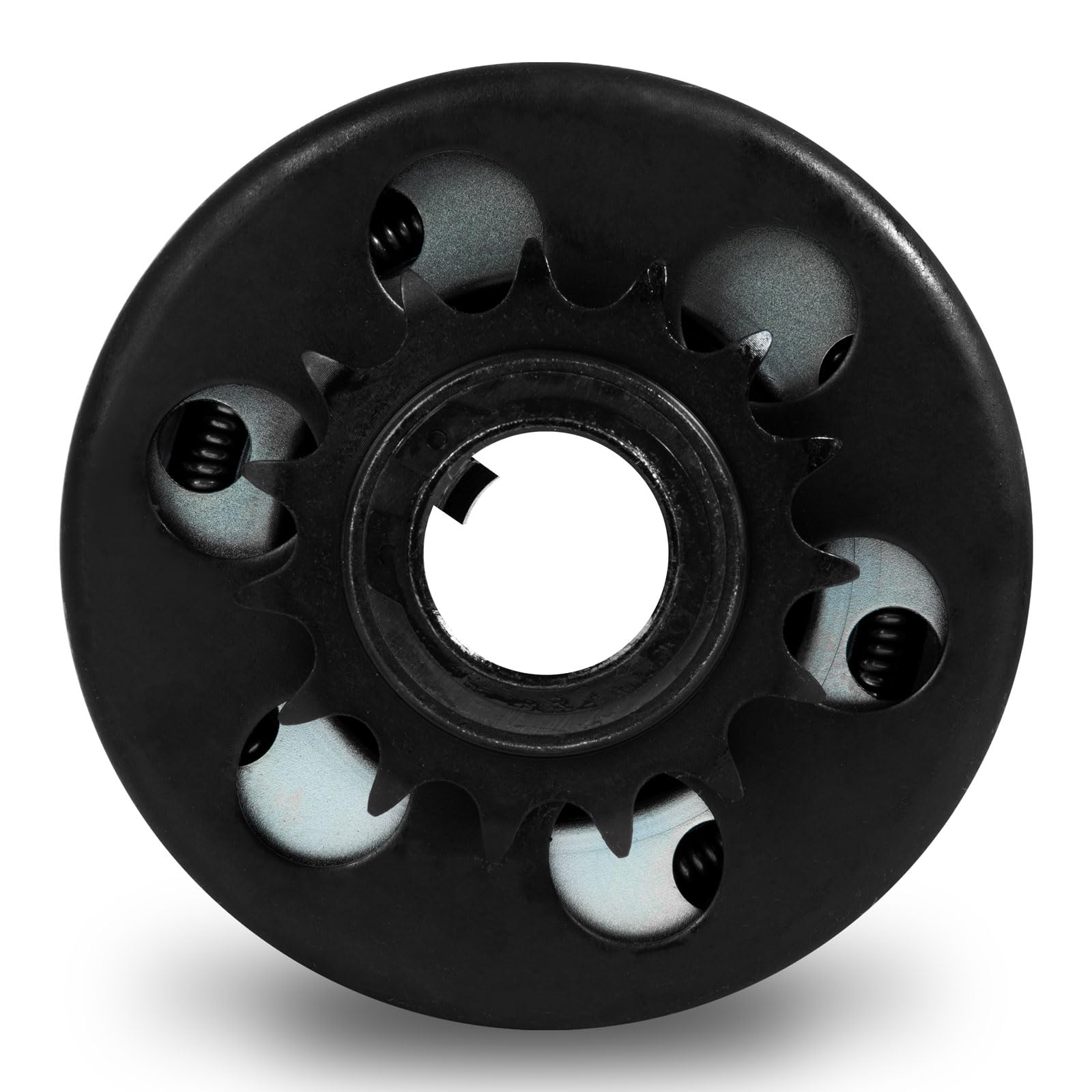 EBERTH Embrayage centrifuge pour arbre 25,4mm Ø, Embrayage à pignon pour chaîne type 428#, Embrayage à denture, Embrayage centrifuge 15 dents #428, Go Kart, Pocket Bike, Quad, Moto, Dirt Bike