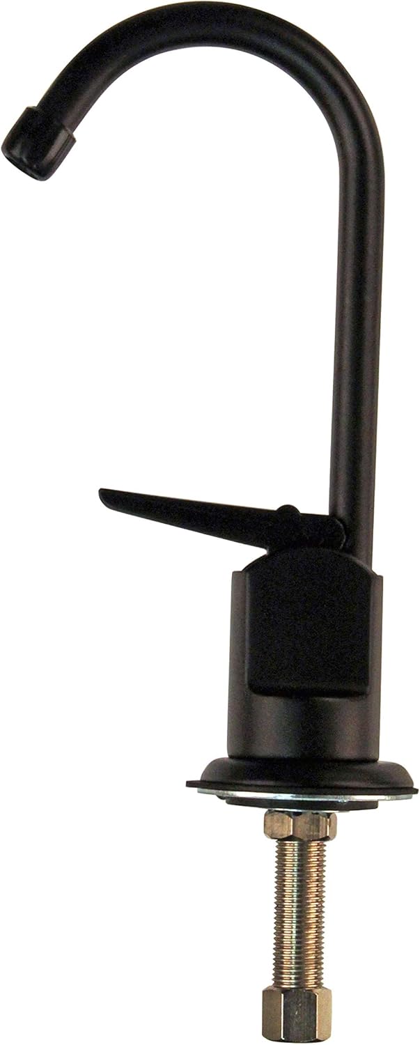 Westbrass R203-NL-62 6" Touch-Flo Style Pure Water Dispenser Faucet, Matte Black