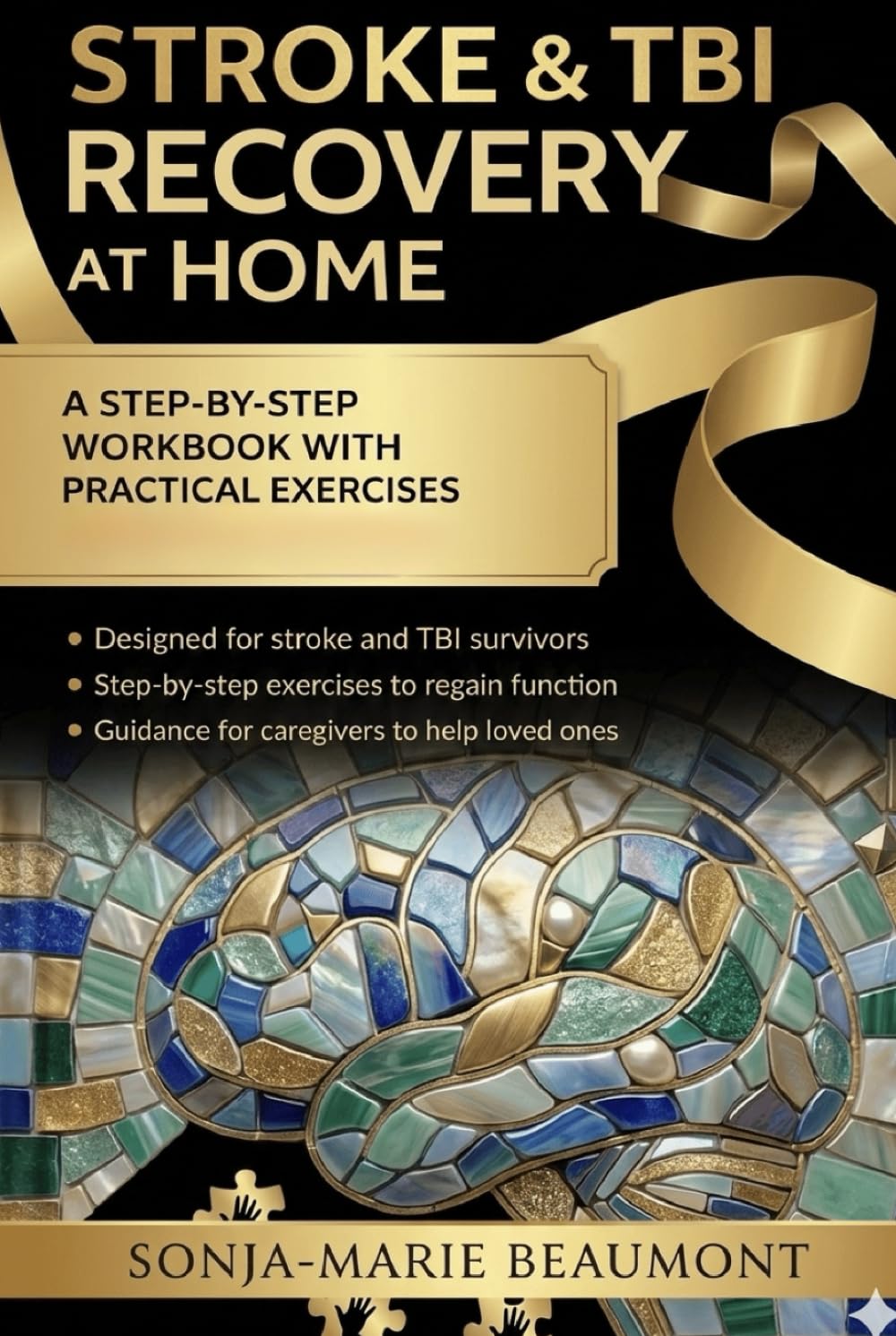 STROKE & TBI RECOVERY AT HOME: A STEP BY STEP WORKBOOK & PRACTICAL EXERCISES ( LARGE PRINT EDITION) (HEADFIRST REHAB)