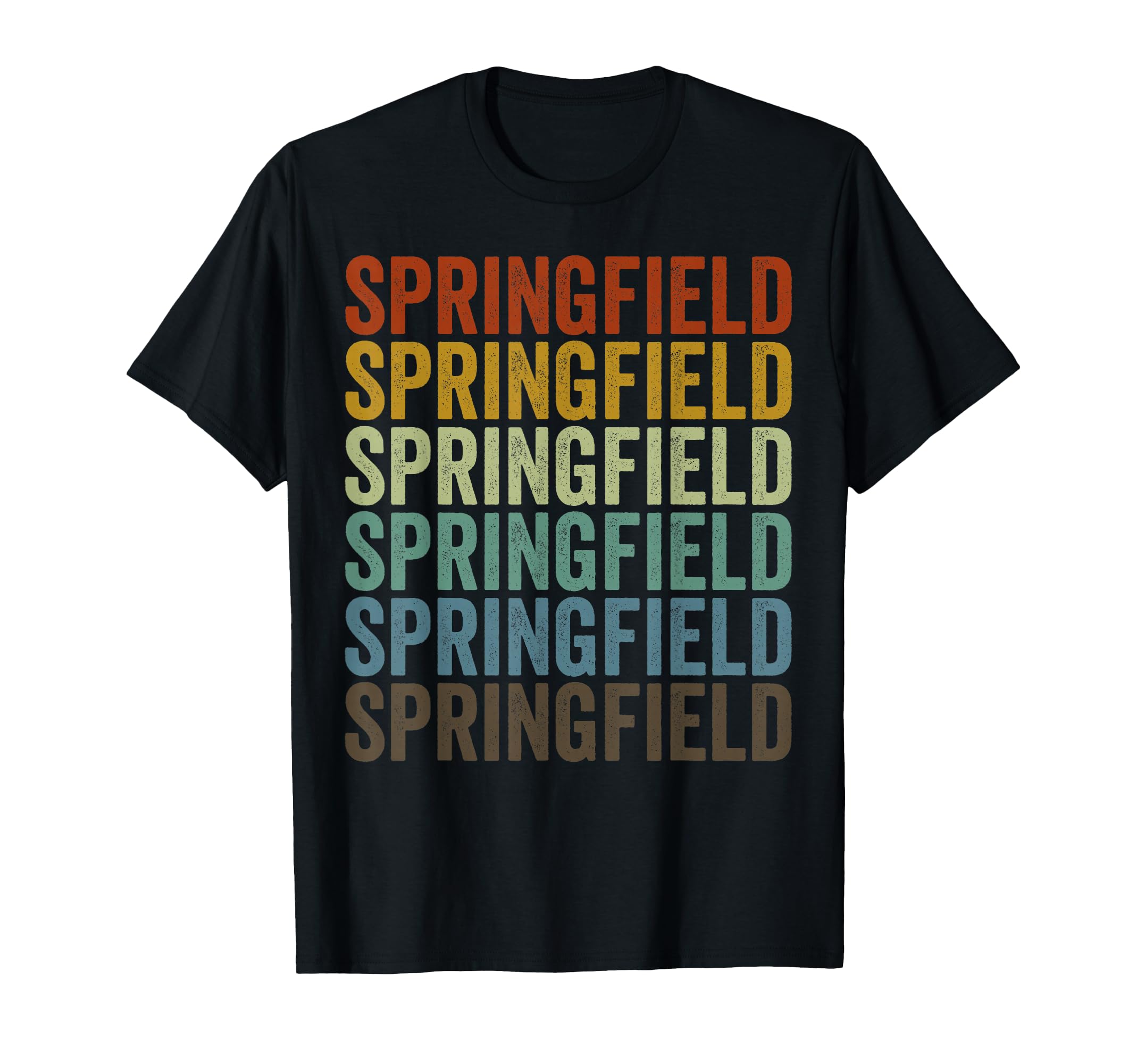 Springfield City Retro T-Shirt