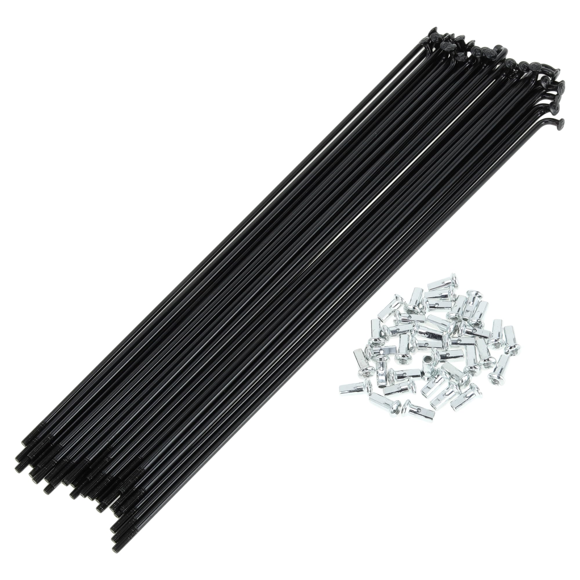 RATCHROLL 12G 223mm Length Bicycle Wheel Spokes Nipple Carbon Steel