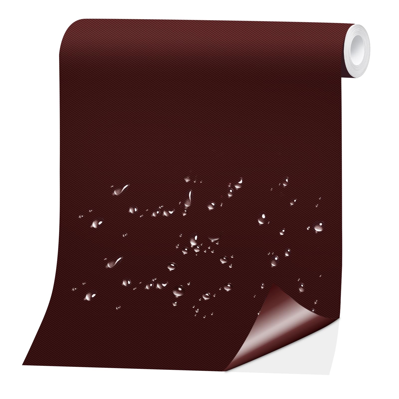 Skystuff Self-Adhesive Fabric Tent Repair Tape, Heavy Duty Waterproof Nylon Repair Patches for Tent, Clothes, Down Jacket, Sleeping Bag, Camping Outdoor Gear, Instant Strong Fix, 30x150cm, Wine Red