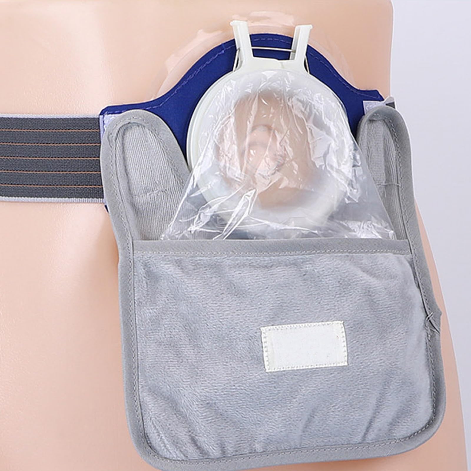 Fascia per Stomia Regolabili, Cintura per Stomia Addominale, Cintura Colostomia Elastici per la Cura Post-Operatoria, Adatte a Tutte le Stagioni(Medium)