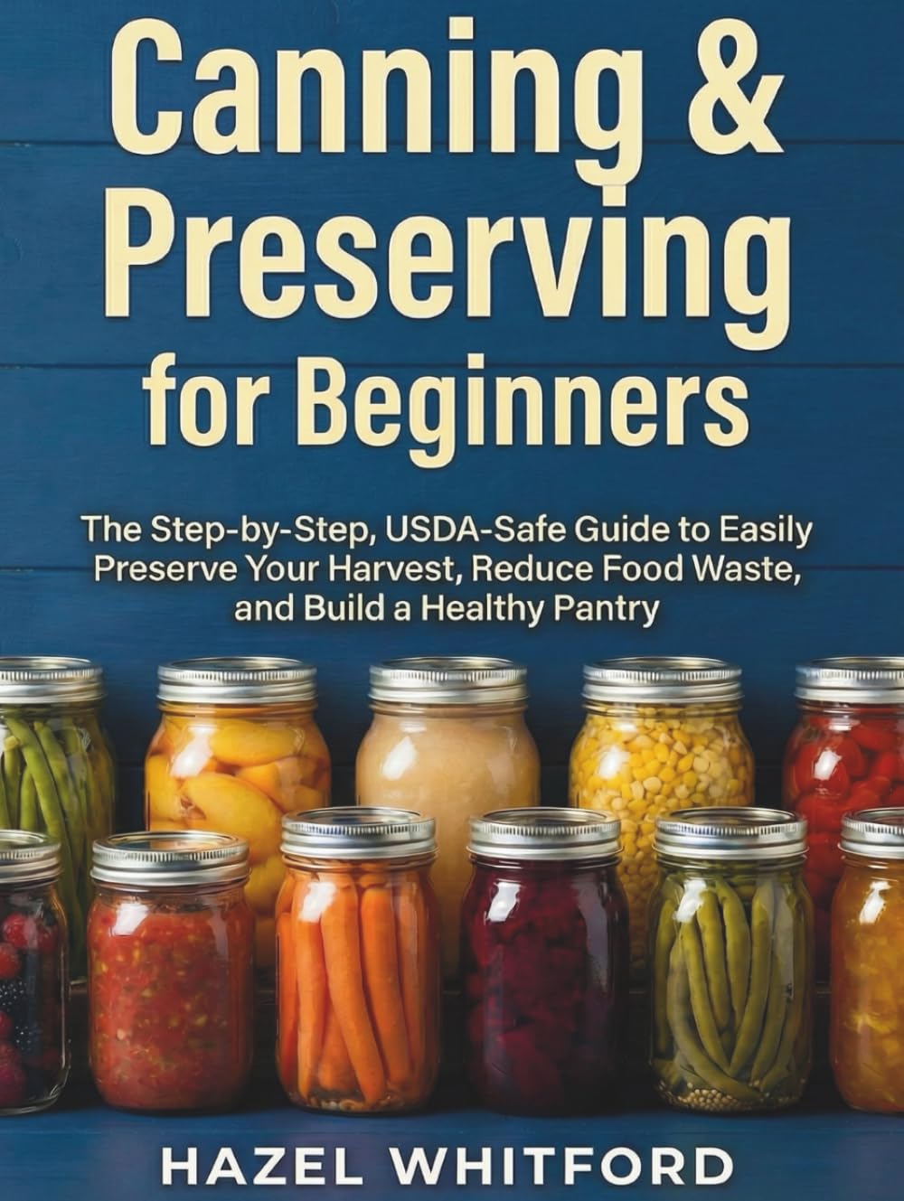 Canning & Preserving for Beginners: The Step‑by‑Step, USDA‑Safe Guide to Easily Preserve Your Harvest, Reduce Food Waste, and Build a Healthy Pantry