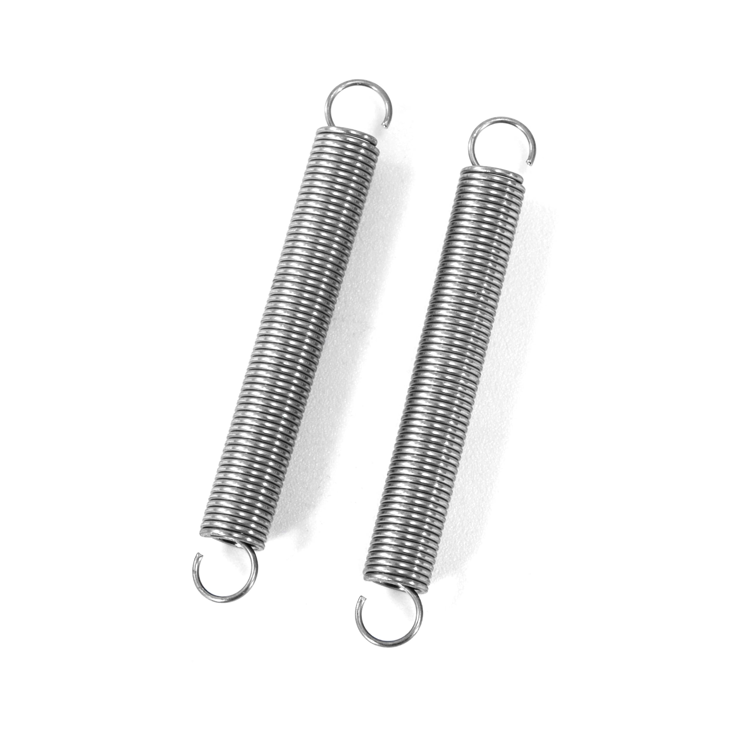 4er Set Zugfedern Mit Doppelhaken – 1,6x16x150 Mm, Klavierdraht, Max. 4,4 Kg Zugkraft, Für Trampolin & Co.