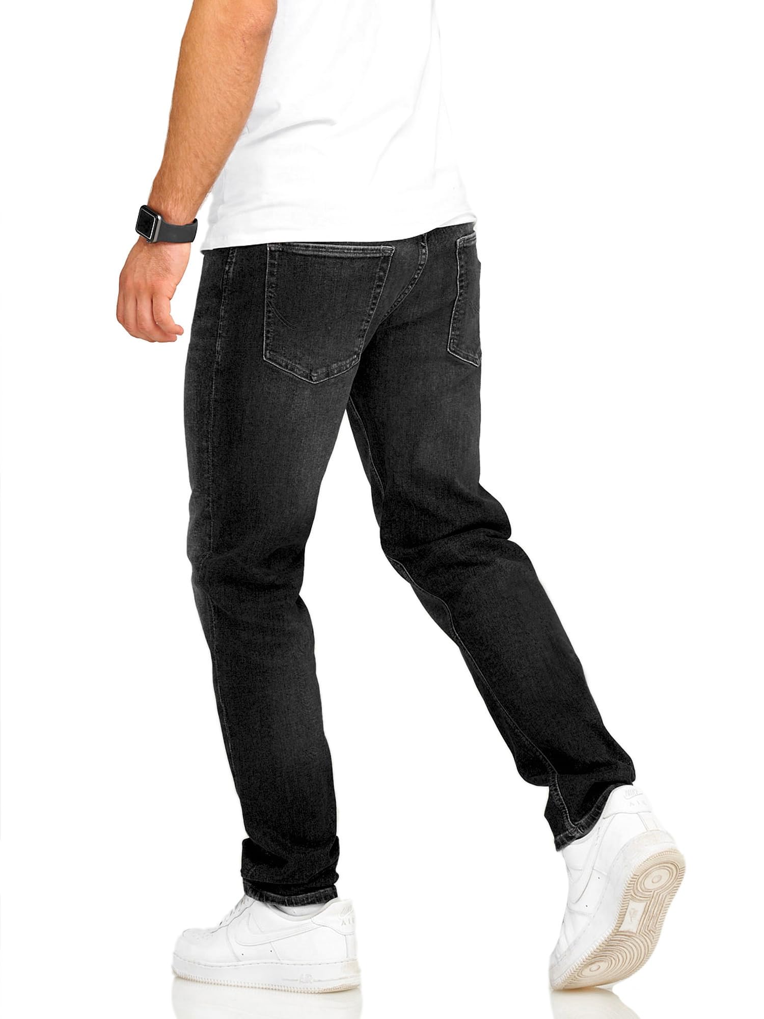 JACK & JONES Herren Jeans Mike ARIS Comfort Fit Denim Herrenhose