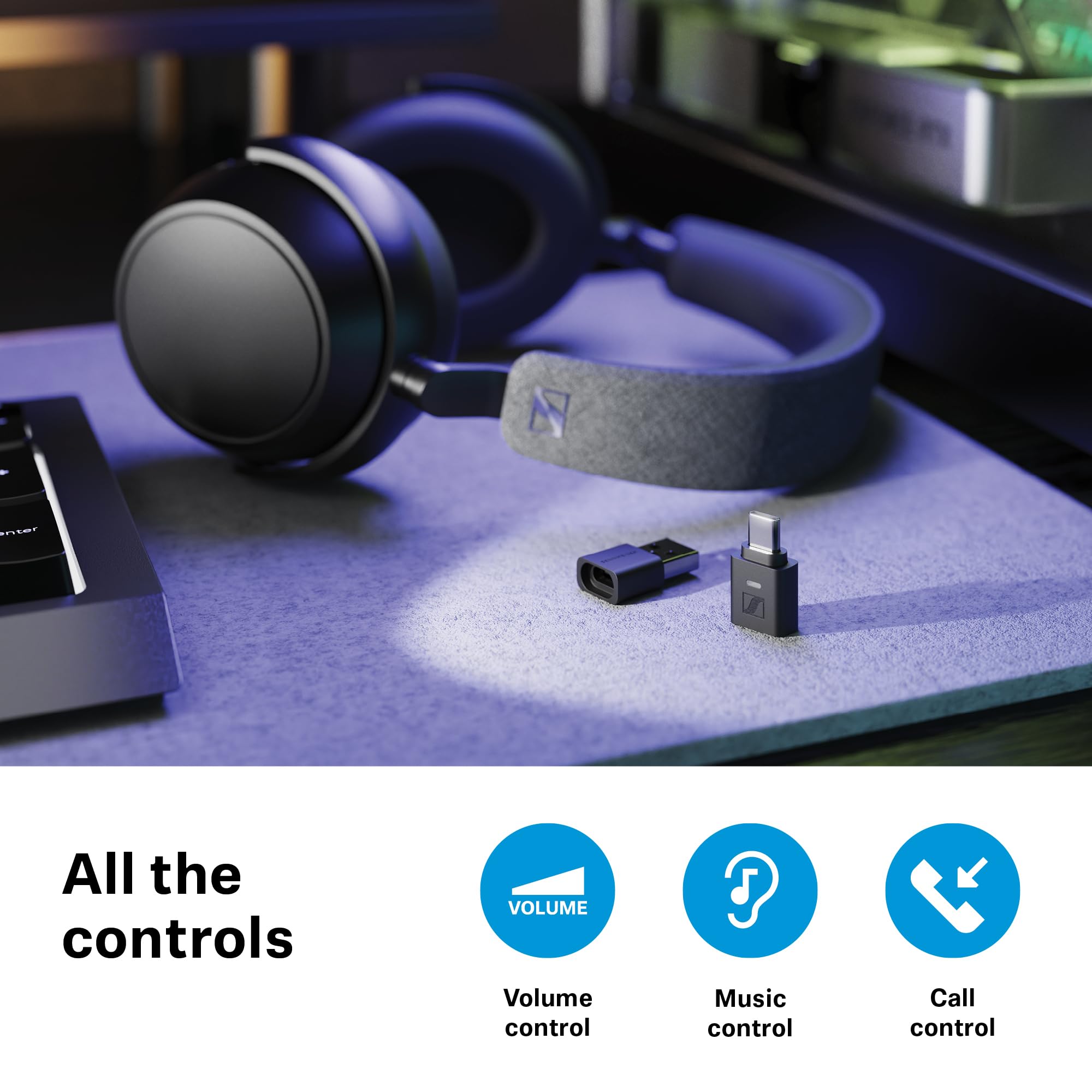 Sennheiser BTD 700 Bluetooth USB Dongle - aptX Lossless, Auracast