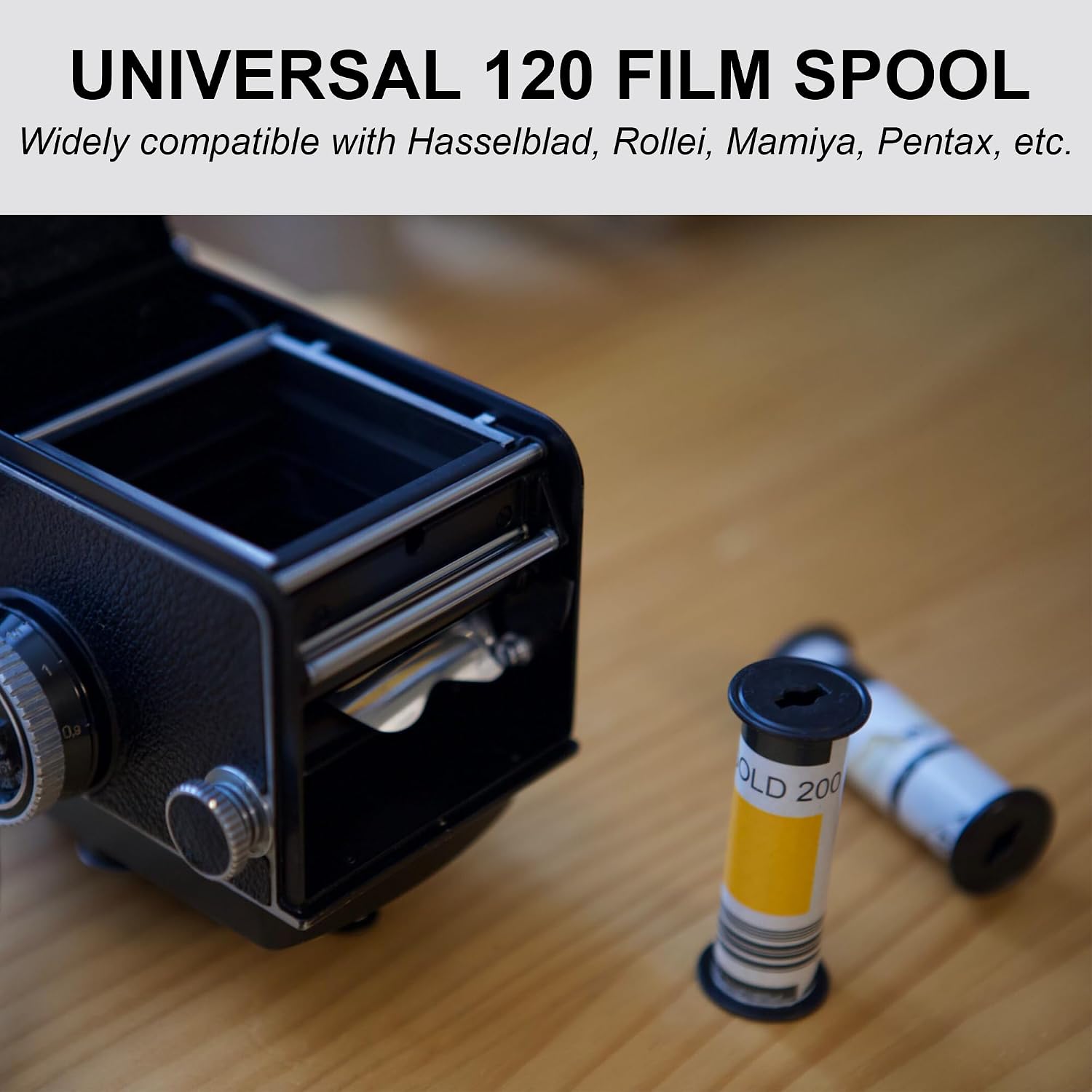 5 PCS Empty Medium Format 120/220 Film Spool.