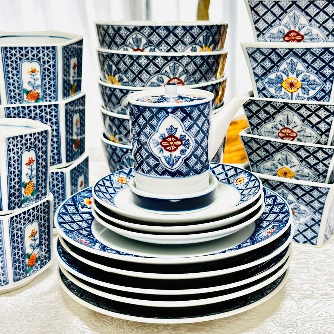 有田焼 幸楽窯 松葉形前菜皿 銘々皿 8点セット 特別価格 有田焼