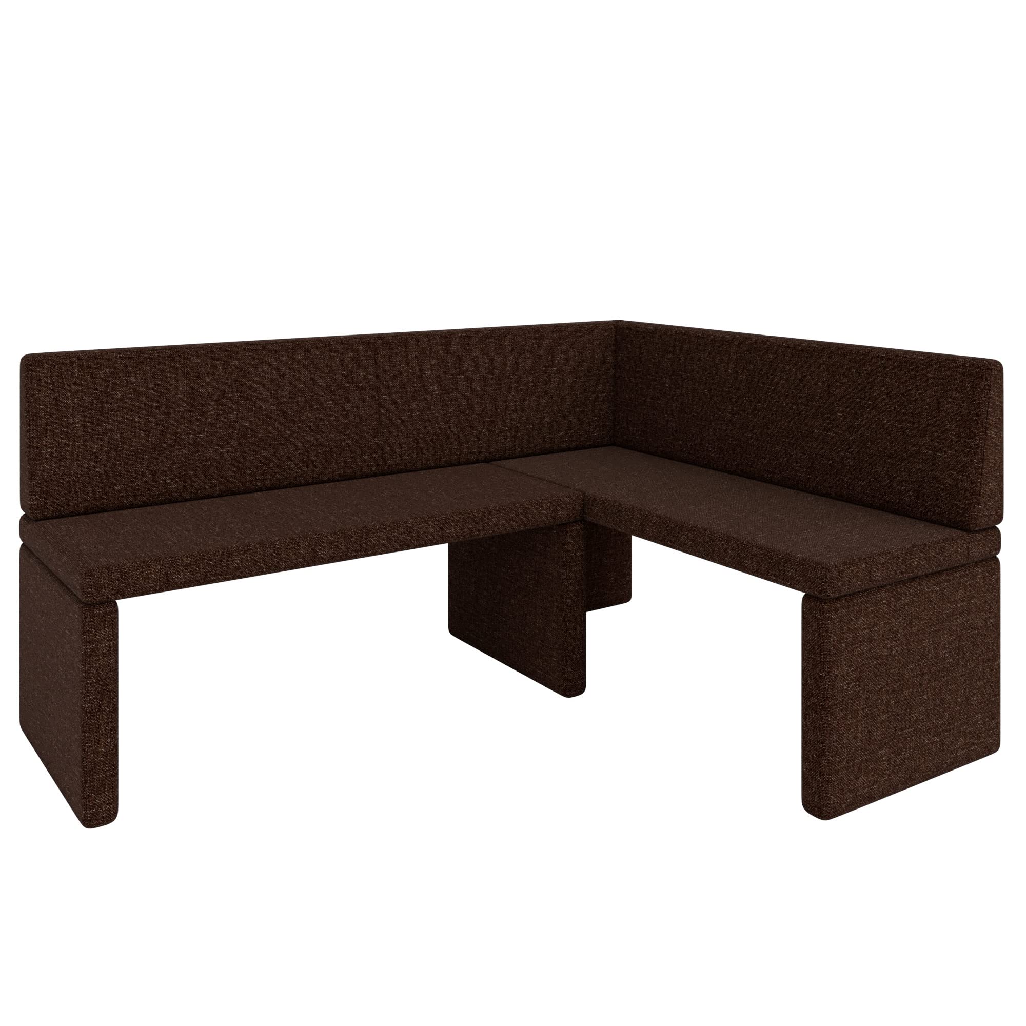 Eckbank Akiko Corner Bench - Eckbankgruppe für Ihrem Esszimmer, Küche modern, Sitzecke, Essecke. Perfekt für Küche, Büro und Rezeption. Solide und Starke Verarbeitung. (INARI 28, 196x142cm rechts)