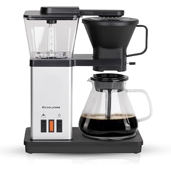 Masterbrew Coffee Machine - Filter Coffee Machine - With Blooming Function - Silver Grey